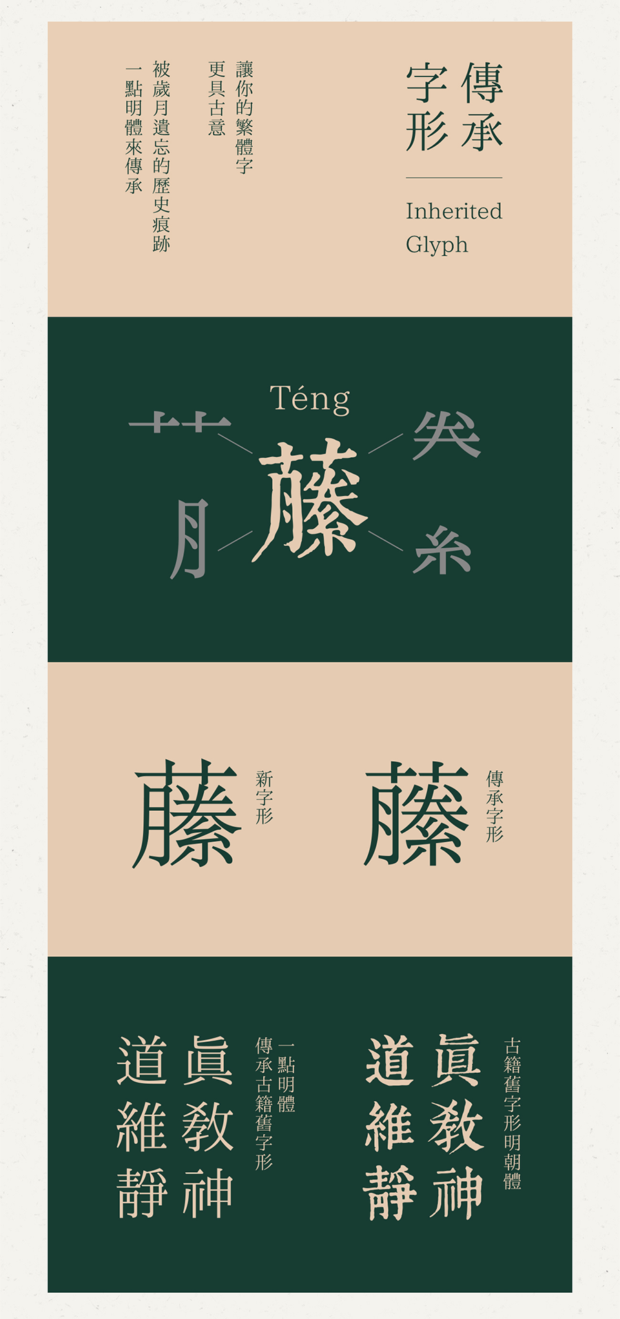 一点明体字体效果预览